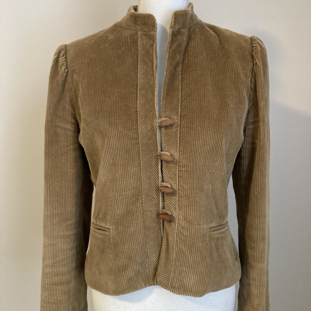Vintage Boho SASSON corduroy blazer, size 12/13